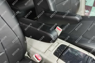 Чехлы на сиденья Lexus RX, Toyota Harrier (XU30), 2003-2013, экокожа черная