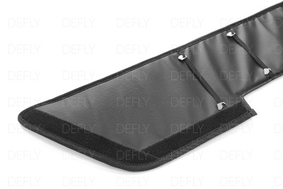 Утеплитель радиатора для Toyota RAV4 (XA40), 2015-2019, рестайлинг, экокожа черная