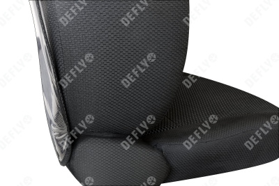 Защитная накидка на спинку переднего кресла автомобиля, прозрачная 