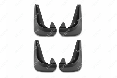 Брызговики универсальные Defly, для Седан, Хэтчбек, комплект 4 шт.