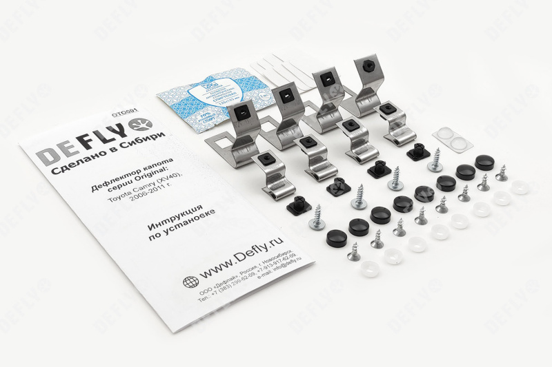 Дефлектор капота Original Toyota Camry (XV40), 2006-2011