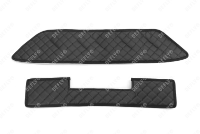 Утеплитель радиатора для Toyota Raize, 2019-н.в., экокожа черная 