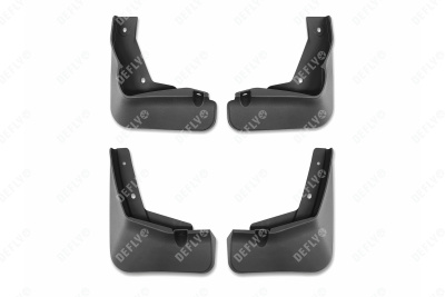 Брызговики Defly, для JAC J7, 2020-н.в., комплект 4 шт.