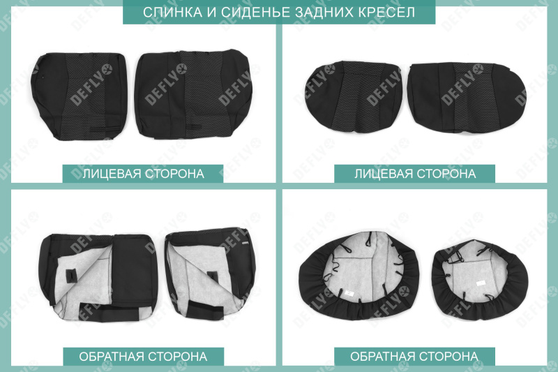 Чехлы на сиденья Лада Нива Тревел, 2020-н.в., жаккард