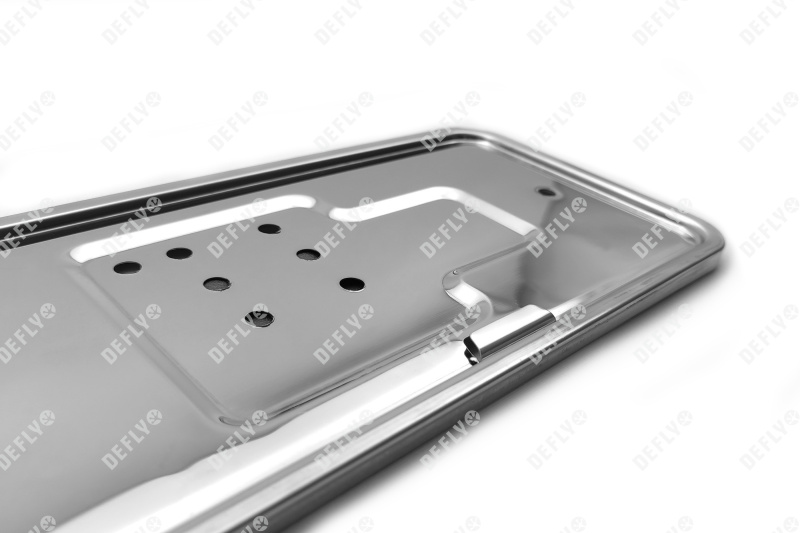 Рамка для номера автомобиля из нержавеющей стали 