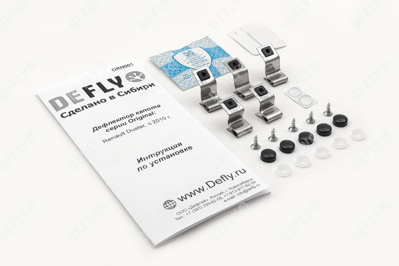 Дефлектор капота Original Renault Duster (HS), 2010-2021