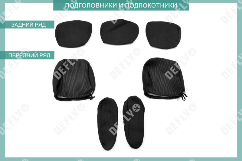 Чехлы на сиденья Lexus RX, Toyota Harrier (XU30), 2003-2013, жаккард