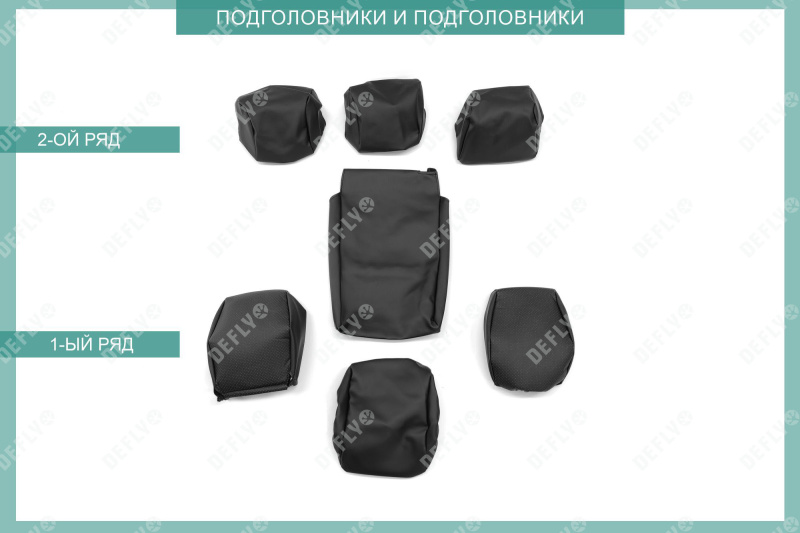Чехлы на сиденья Mazda CX-5 (KF), 2016-н.в., экокожа черная