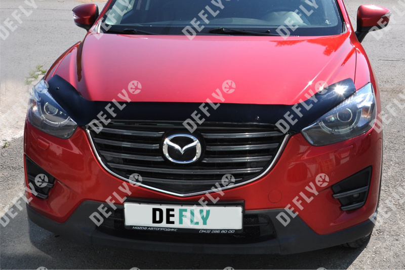 Дефлектор капота Mazda CX-5 (KE), 2011-2017