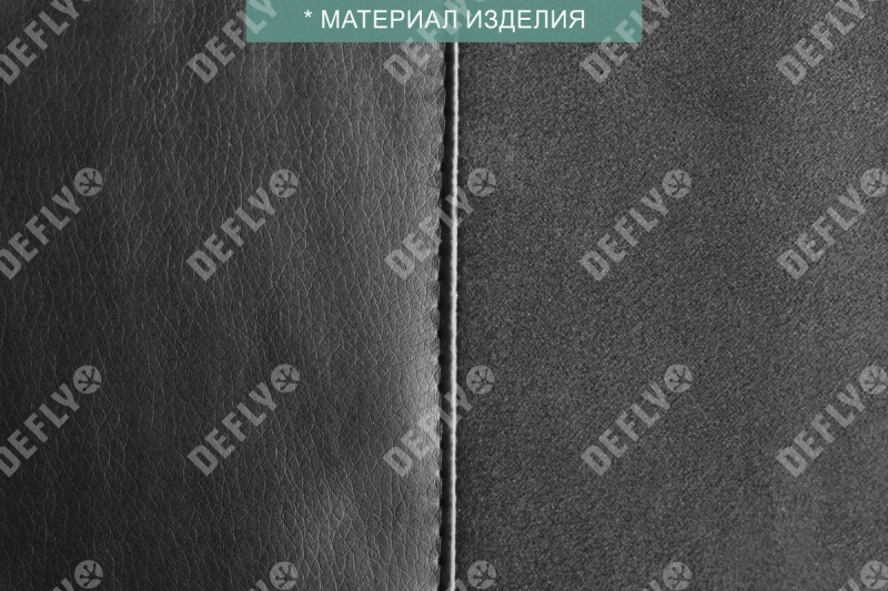 Чехлы на сиденья ГАЗ ГАЗель Некст, 2013-н.в., экокожа черная/замша черная